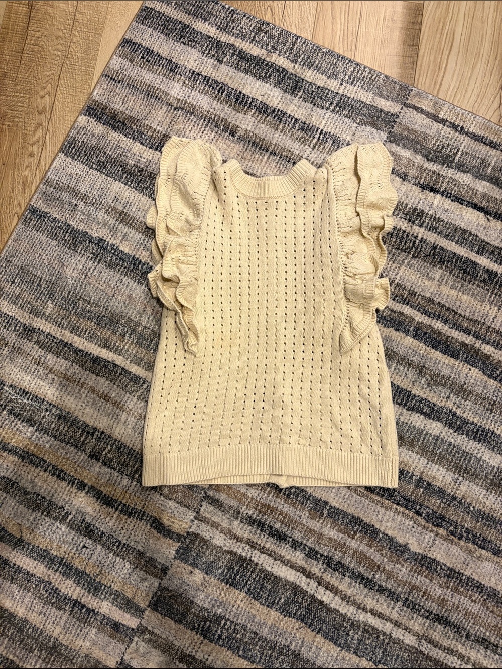 Who What Wear Ruffle Sweater